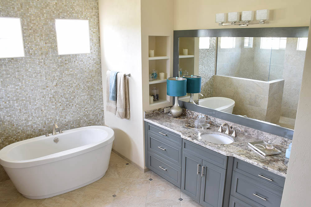 Granite bathroom vanity countertops