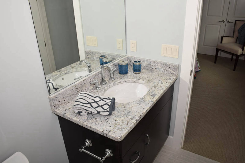 granite bathroom vanity countertops
