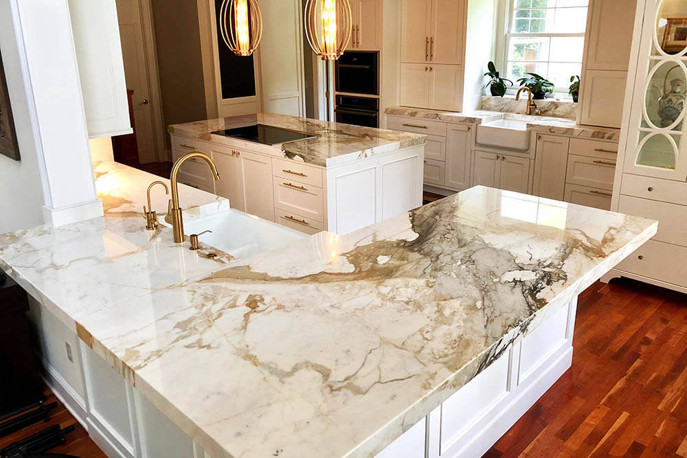 marble kitchen countertops