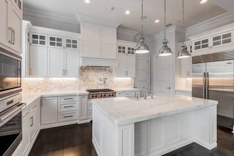 marble kitchen countertops