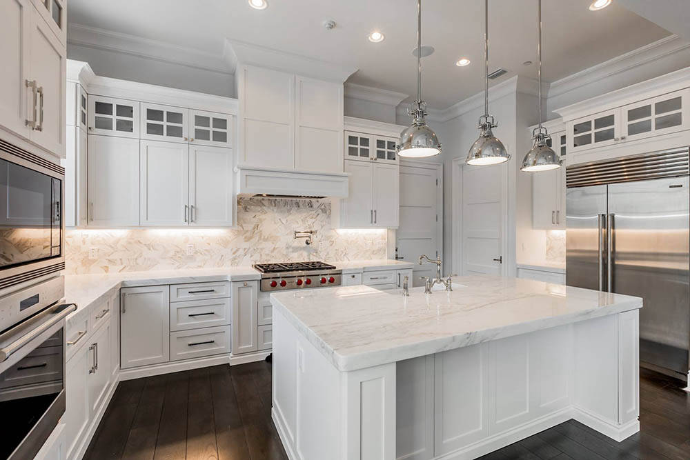 marble kitchen countertops
